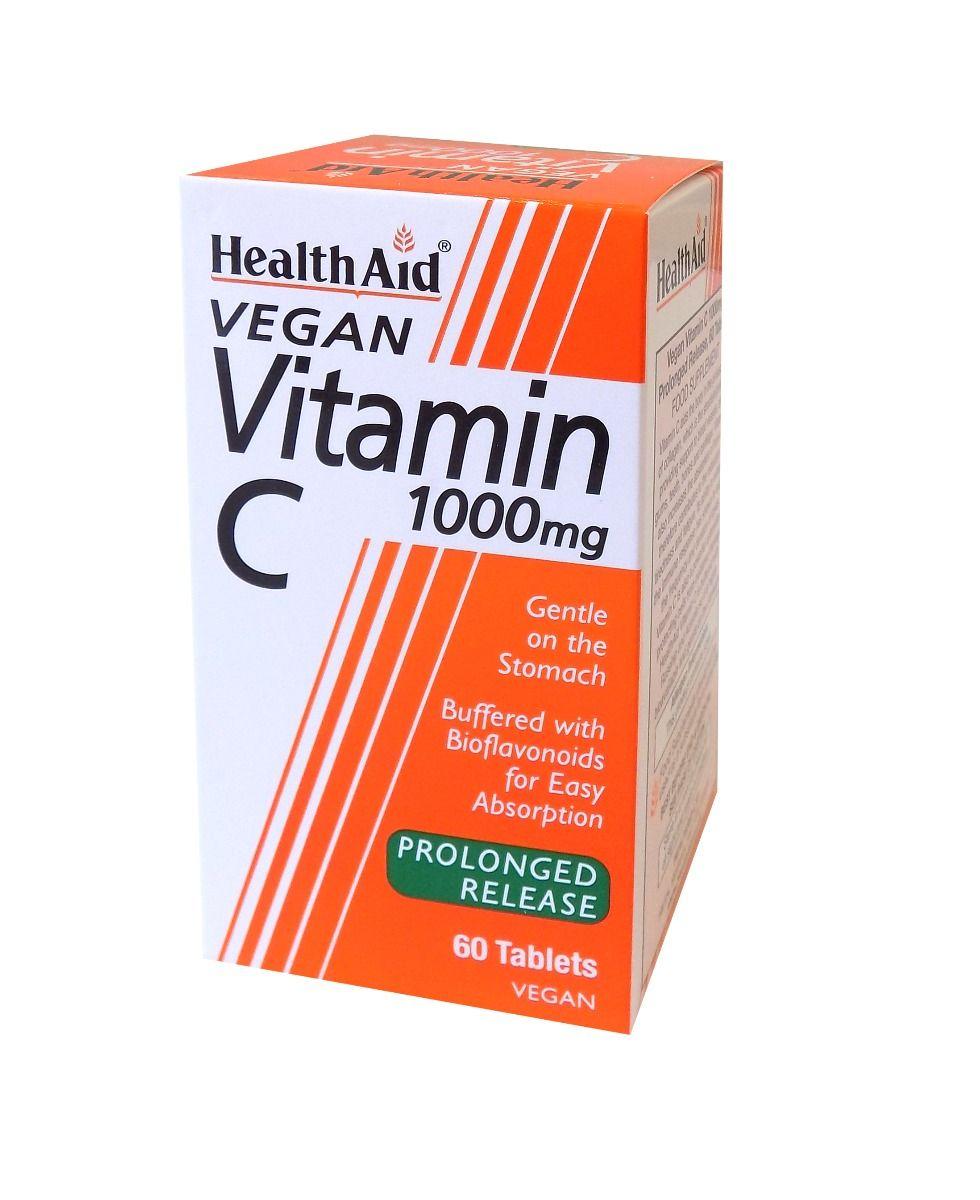 HealthAid Vitamin C 1000mg PR 60's