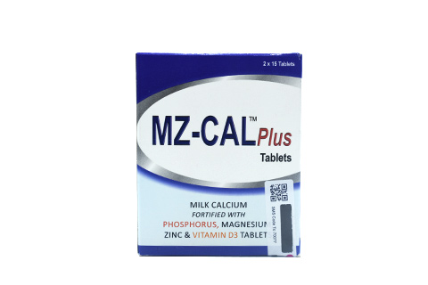 MZ-CAL Plus Tablets - 30 Tablets (2x15)