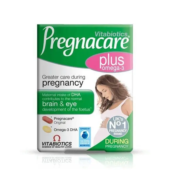 Vitabiotics Pregnacare Plus Omega-3 - Dual Pack